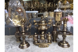 Bộ đồ thờ cúng lư hương,đỉnh đồng