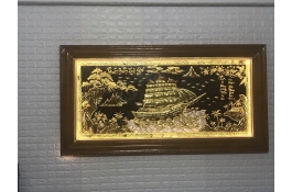 Tranh Đồng Thuận Buồm Xuôi Gió Mẫu 01