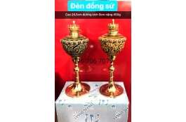 Đèn đồng sứ