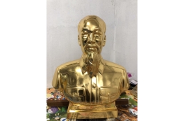 Tượng Bác Bồ Bán Thân Đồng Đúc