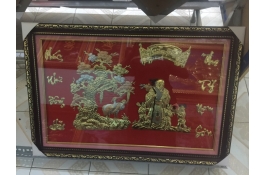 Tranh Đồng Mừng Thọ Ông Ý Nghĩa | MS: 129