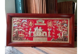 Tranh Đồng Mừng Thọ | MS:104