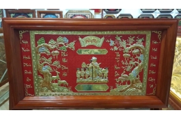 Tranh Đồng Mừng Thọ Bà | MS: 109