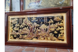 Tranh Mạ Vàng Phong Thủy Đẹp Nhất | MS:133