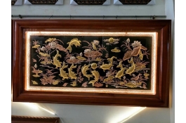Tranh Đồng Cửu Ngư Quần Hội | MS:134