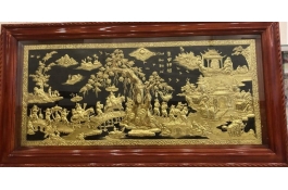 Tranh Đồng Vinh Quy Bái Tổ | MS:137