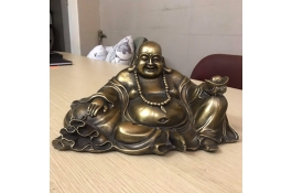 Tượng Phật Di Lặc Bằng Đồng Giả Cổ | MS:167
