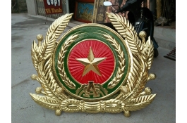 Huy Hiệu Công An Đúc Bằng Đồng