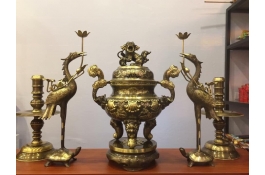 Bộ Lư Đồng Bằng Đồng Mẫu 01