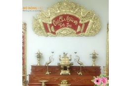 hoành phi câu đối Công cha nghĩa Mẹ Mẫu 01