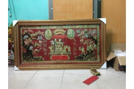 Tranh mừng thọ mẫu 02