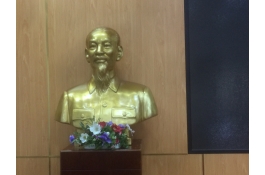 Tượng bác hồ bằng  đồng