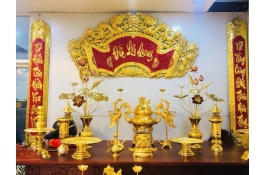 Nội thất thờ cúng gia tiên 